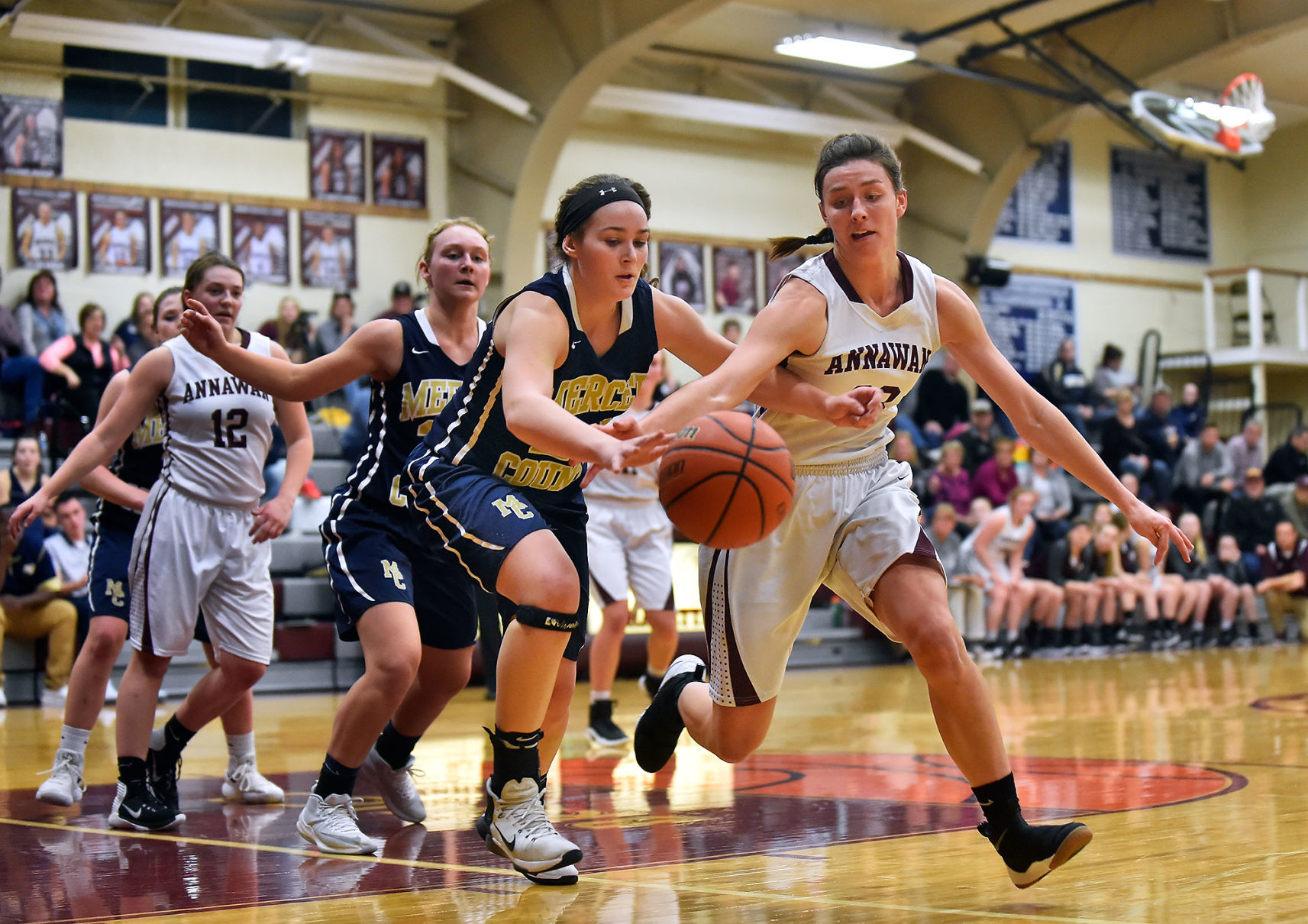 Prep Girls' Basketball: Annawan vs. Mercer County